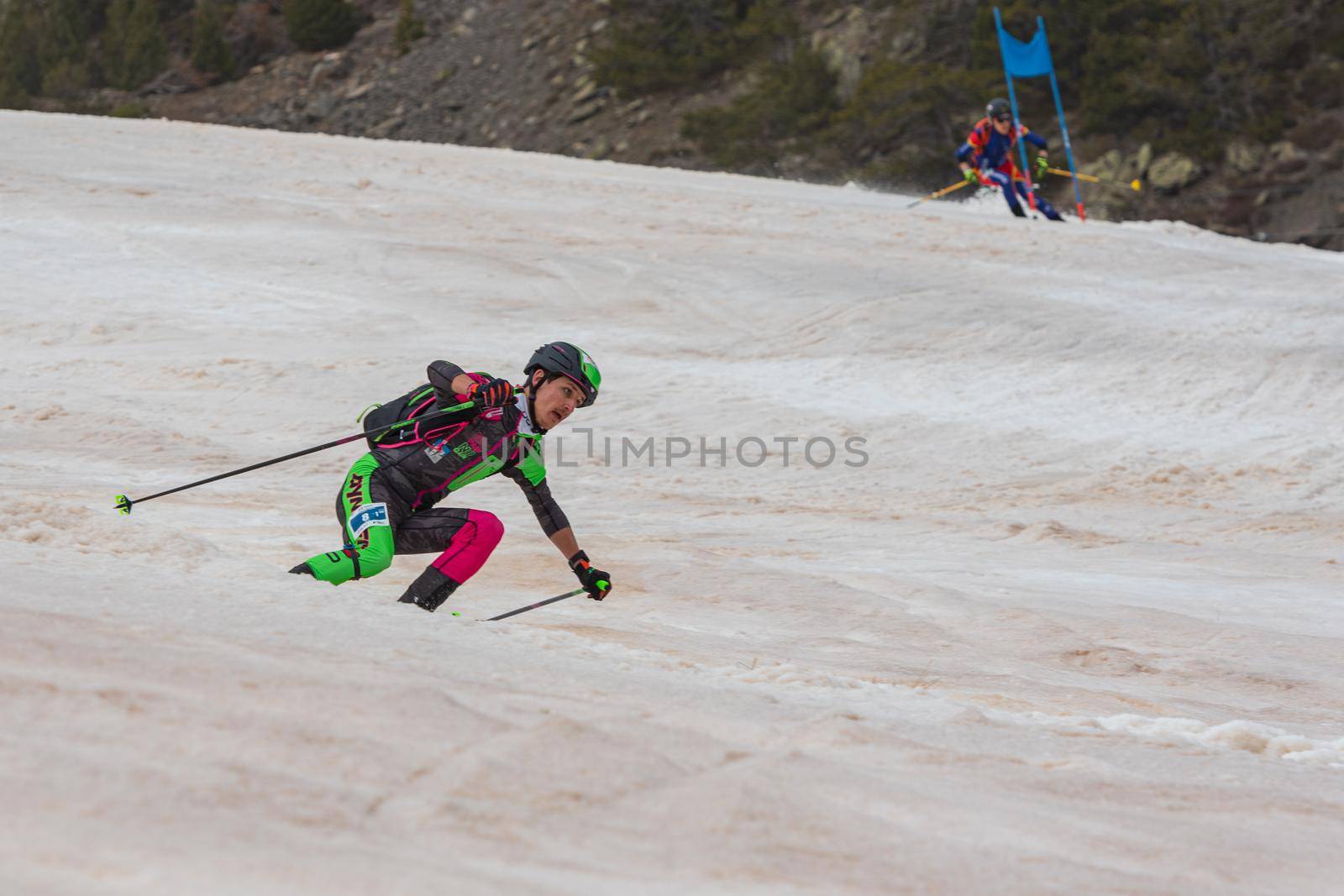 Arinsal, Andorra : 2021 March 2 : KOVACIC Luka SLO in the ISMF WC Championships Comapedrosa Andorra 2021- RelayRace Men.