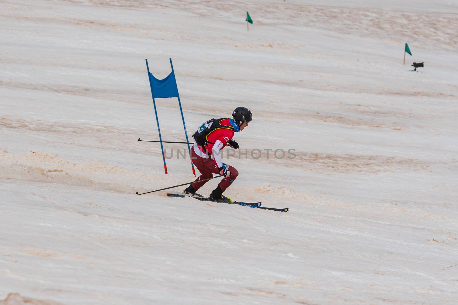Arinsal, Andorra : 2021 March 2 : LIETHA Arno SUI in the ISMF WC Championships Comapedrosa Andorra 2021- RelayRace Men.