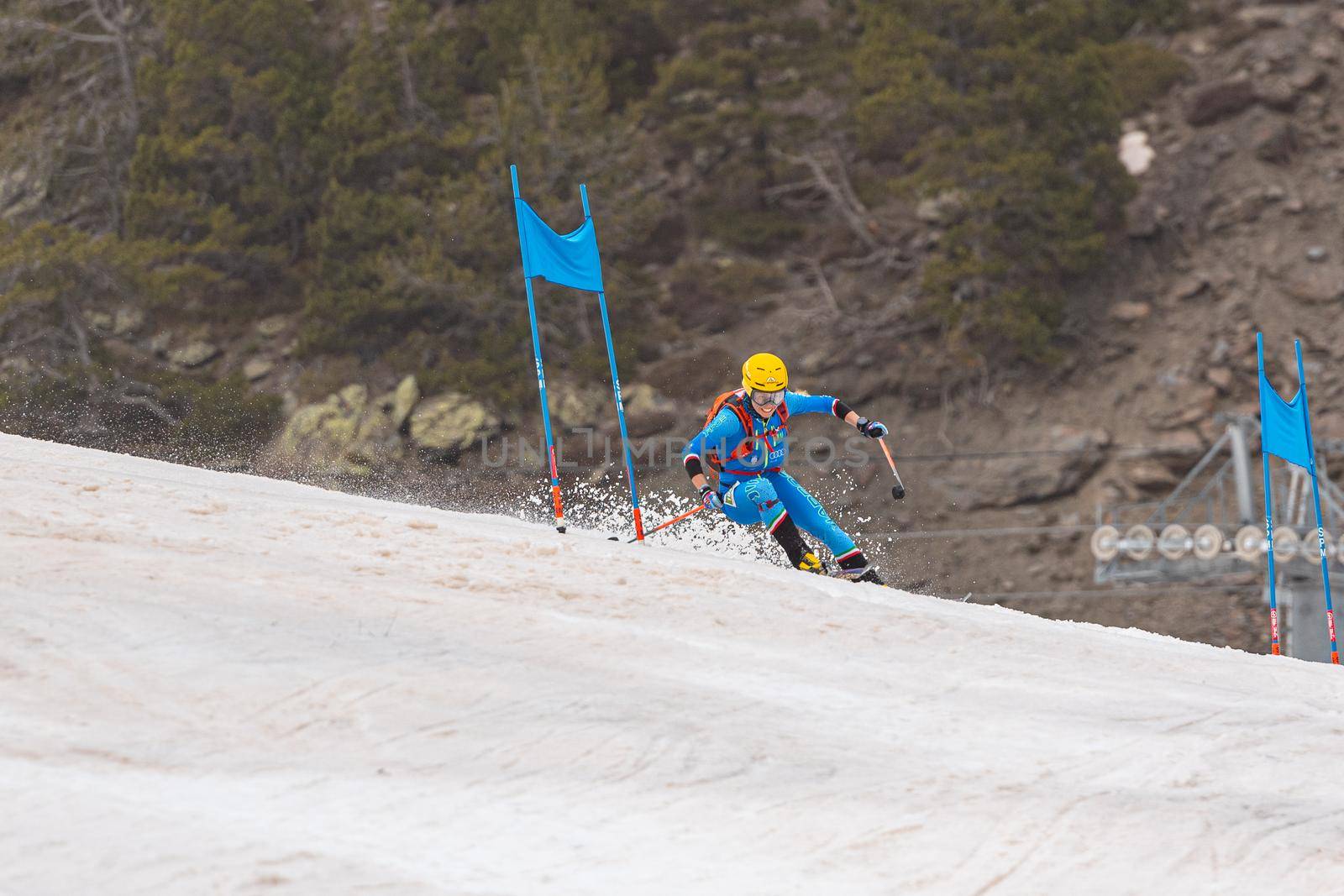 Arinsal, Andorra : 2021 March 3 : MARTINI Mara ITA in the ISMF WC Championships Comapedrosa Andorra 2021- Relay Race Women.