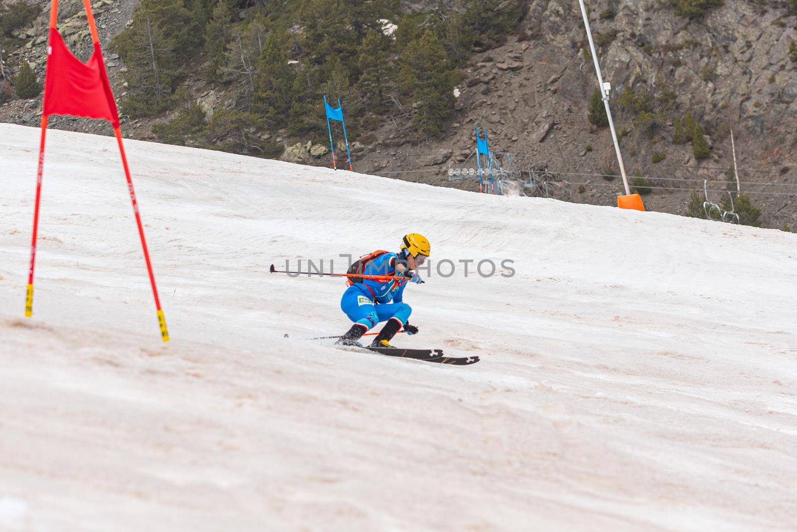 Arinsal, Andorra : 2021 March 3 : MARTINI Mara ITA in the ISMF WC Championships Comapedrosa Andorra 2021- Relay Race Women.