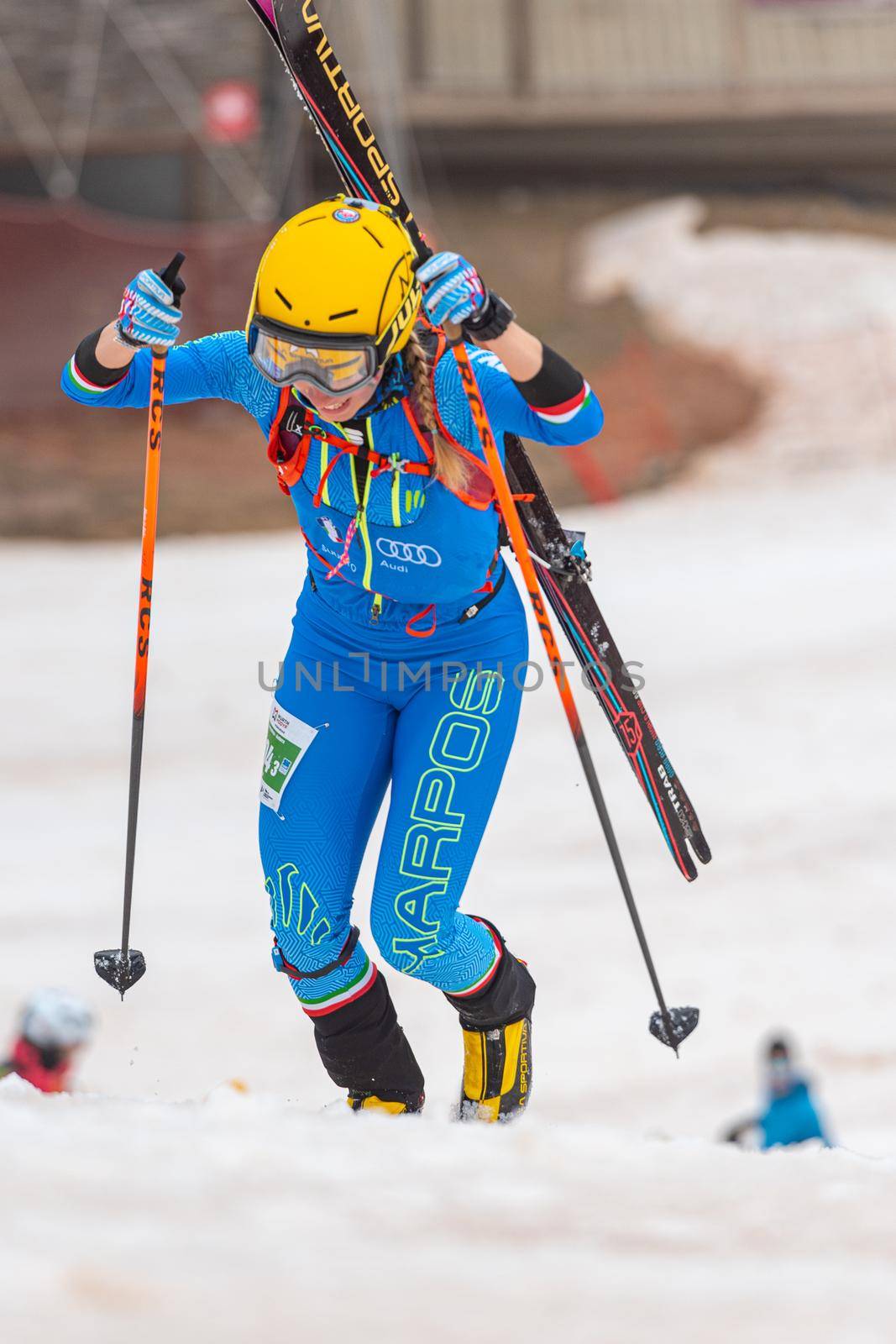 Arinsal, Andorra : 2021 March 3 : MARTINI Mara ITA in the ISMF WC Championships Comapedrosa Andorra 2021- Relay Race Women.