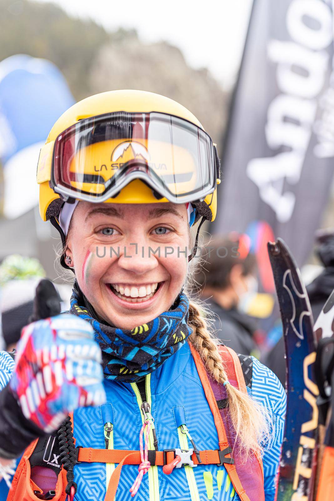 Arinsal, Andorra : 2021 March 3 : MARTINI Mara ITA in the ISMF WC Championships Comapedrosa Andorra 2021- Relay Race Women.