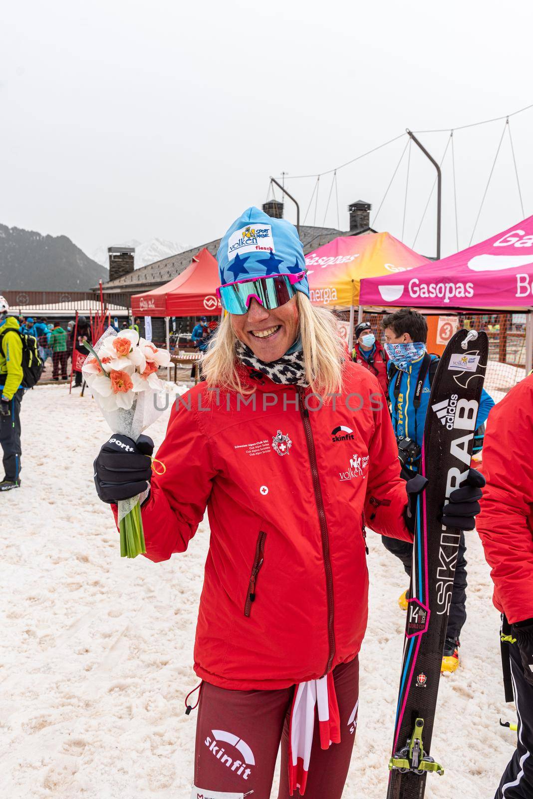 Arinsal, Andorra : 2021 March 3 : KREUZER Victoria SUI in the ISMF WC Championships Comapedrosa Andorra 2021- Relay Race Women.