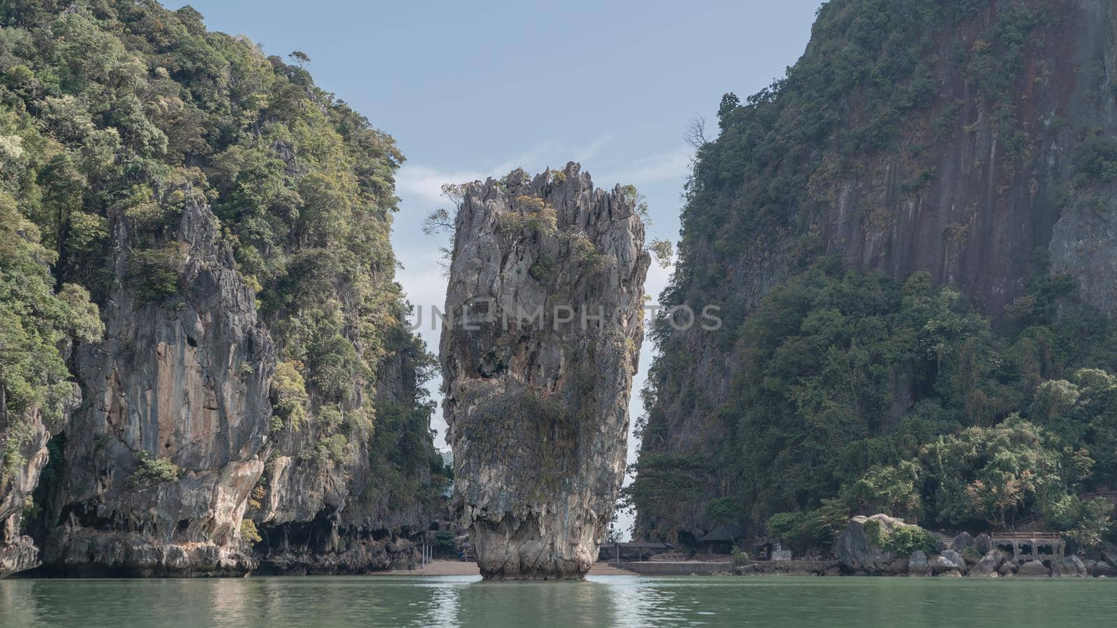 James Bond Island in Phang Nga Bay, Thailand by sirawit99