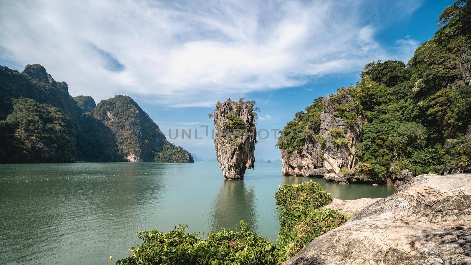 James Bond Island in Phang Nga Bay, Thailand by sirawit99