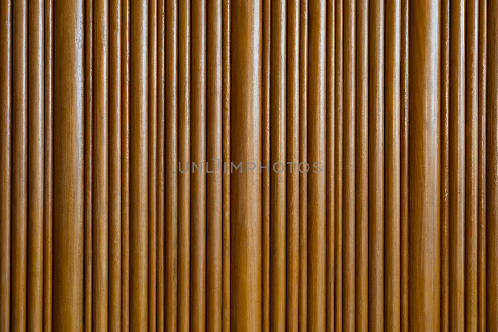 Natural wood slats texture seamless background, timber battens.