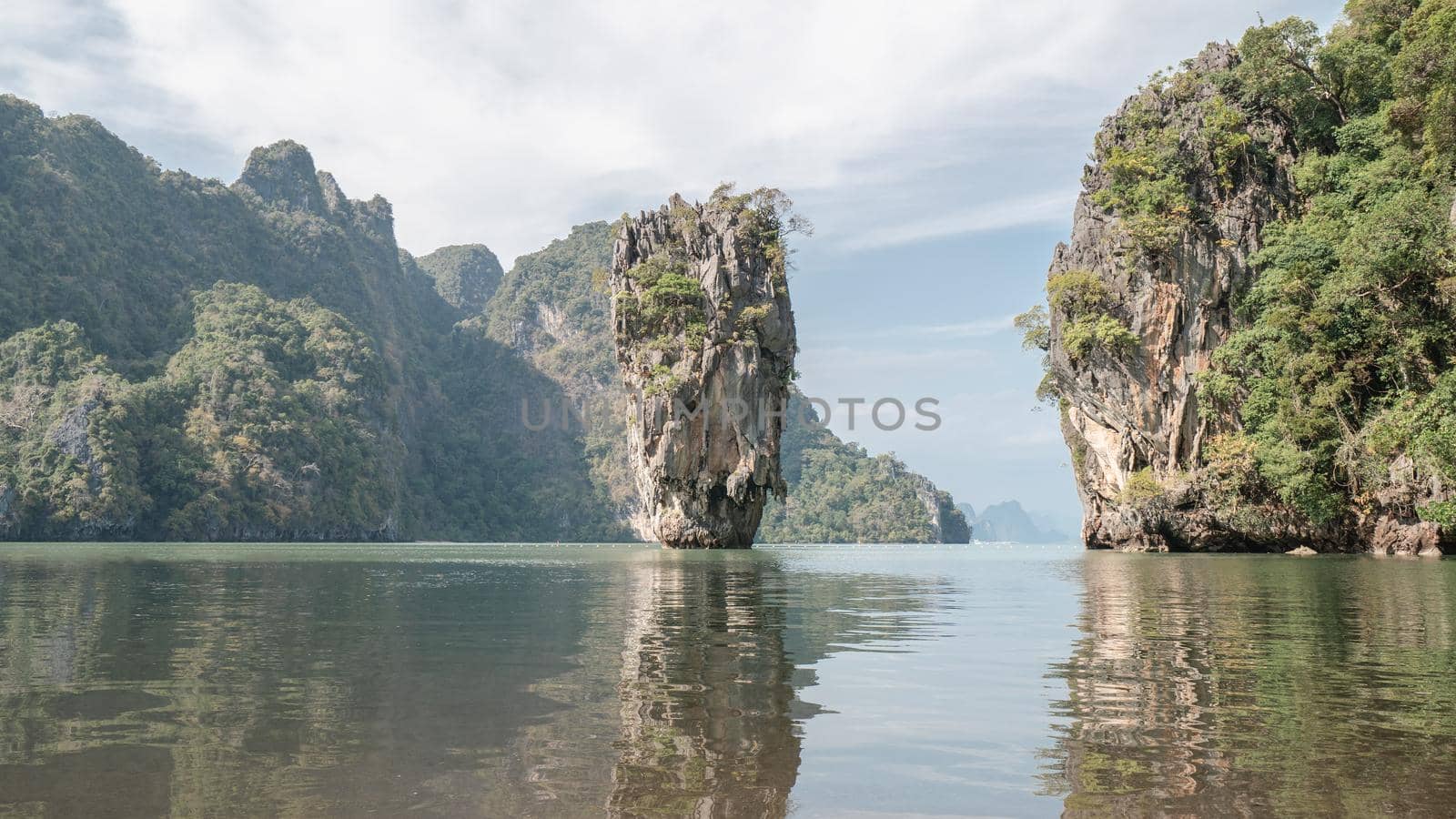 James Bond Island in Phang Nga Bay, Thailand by sirawit99