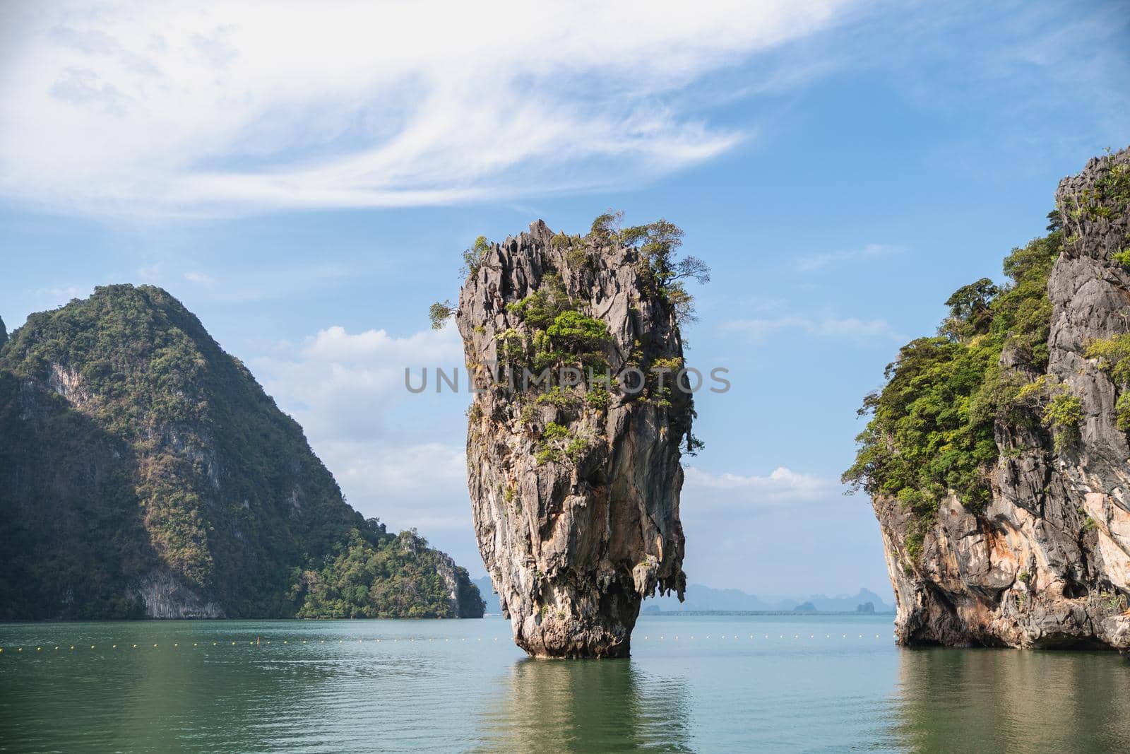 James Bond Island in Phang Nga Bay, Thailand by sirawit99