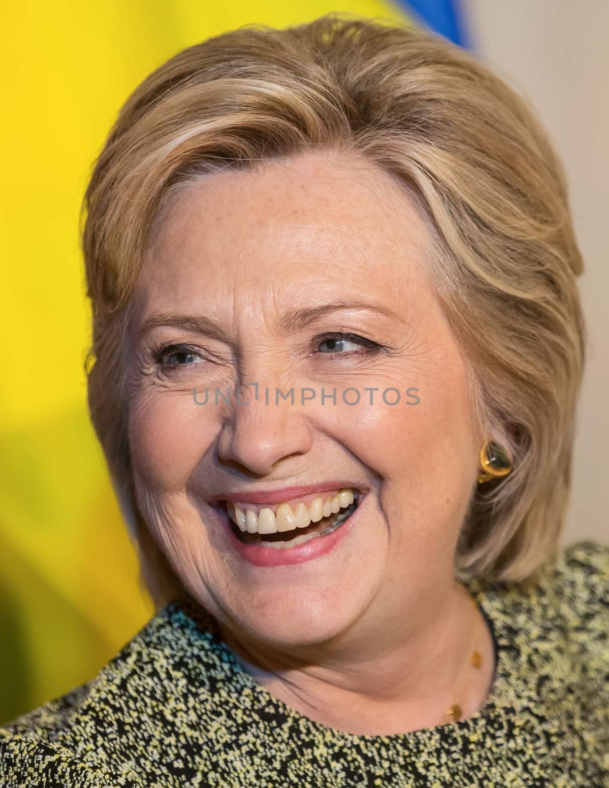 NEW YORK, USA - Sep 20, 2016: Candidate for Presidency of the United States Hillary Clinton during the 71 th session of the UN General Assembly in New York