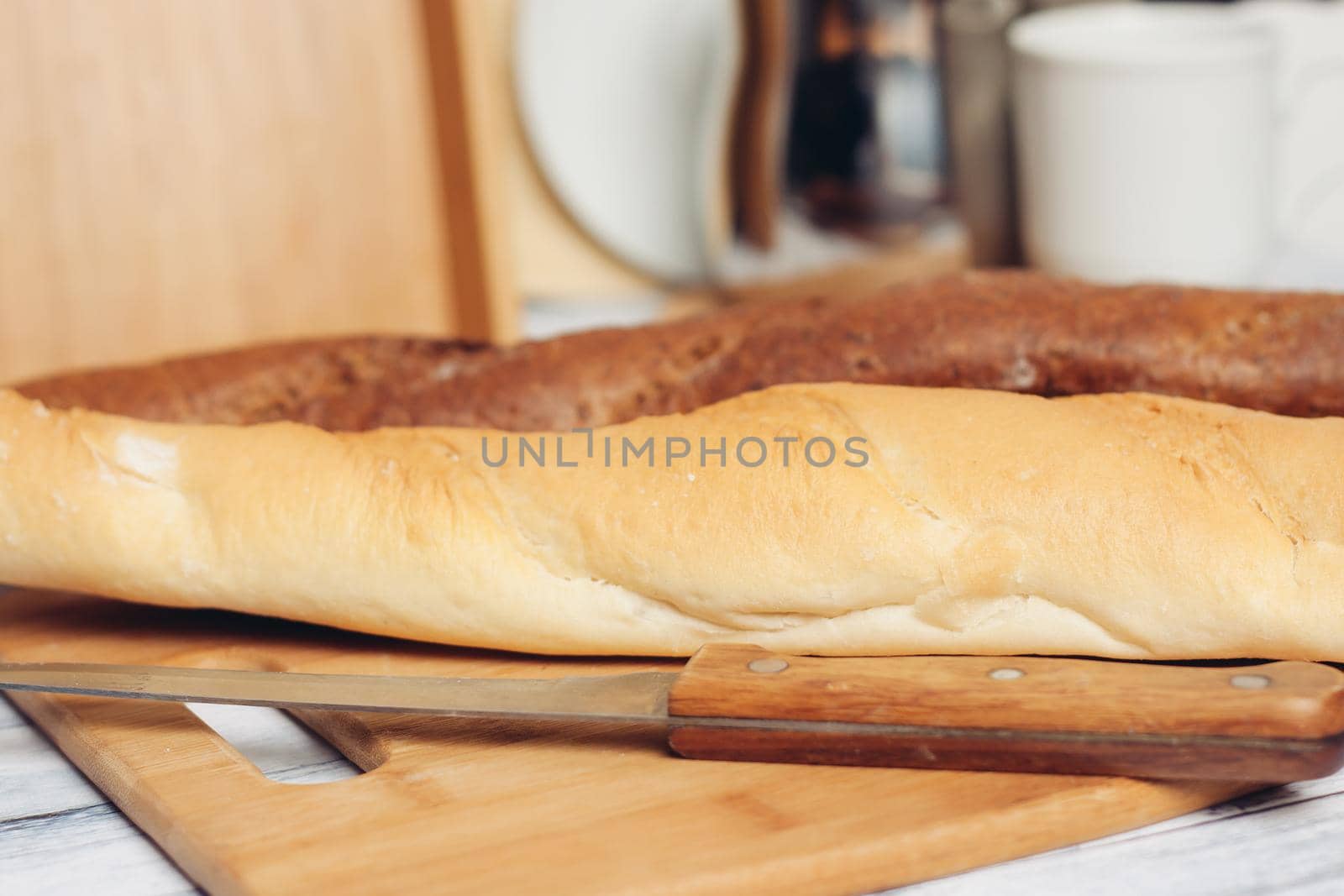 rifled cartridges cutting board kitchen breakfast baked goods. High quality photo