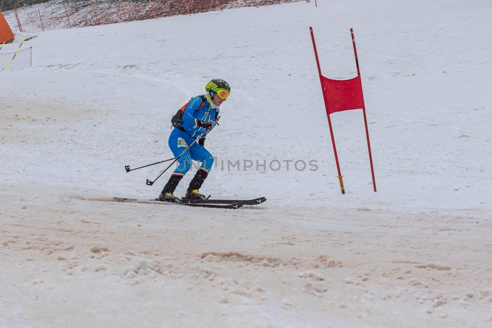 Arinsal, Andorra: 2021 March 6: MURADA Giulia ITA in ISMF WC Comapedrosa 2021 Andorra. Individual Race Woman