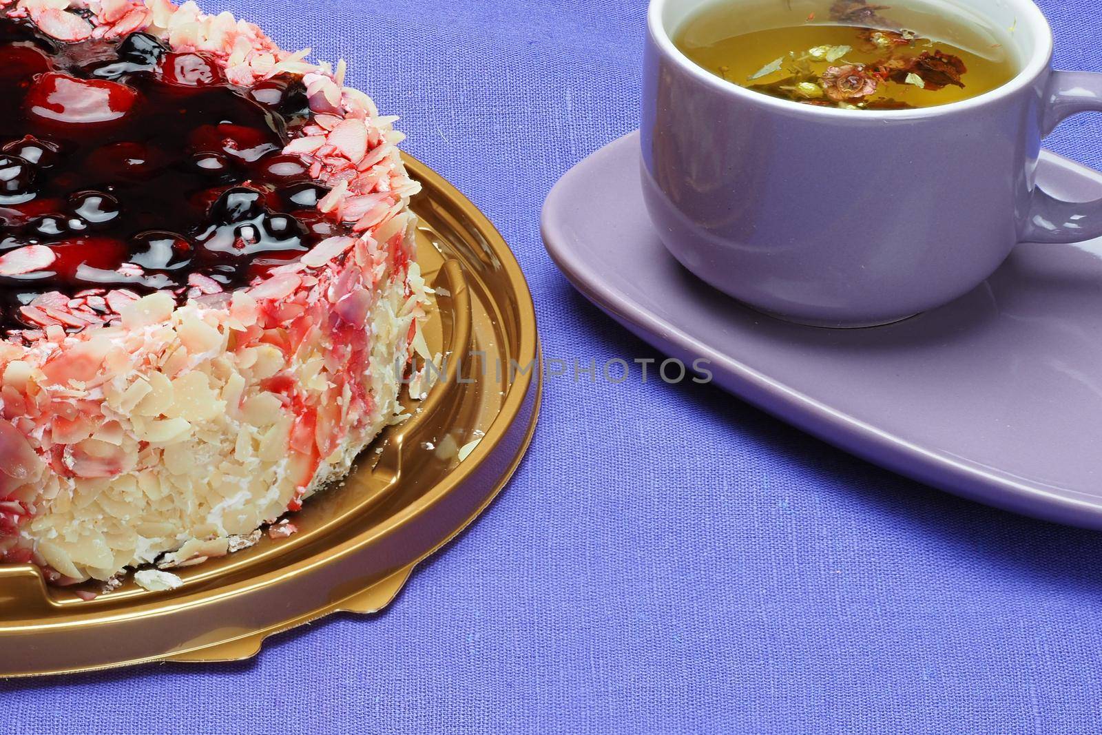 Food and desserts. Beautiful delicious cheesecake cake. High quality photo