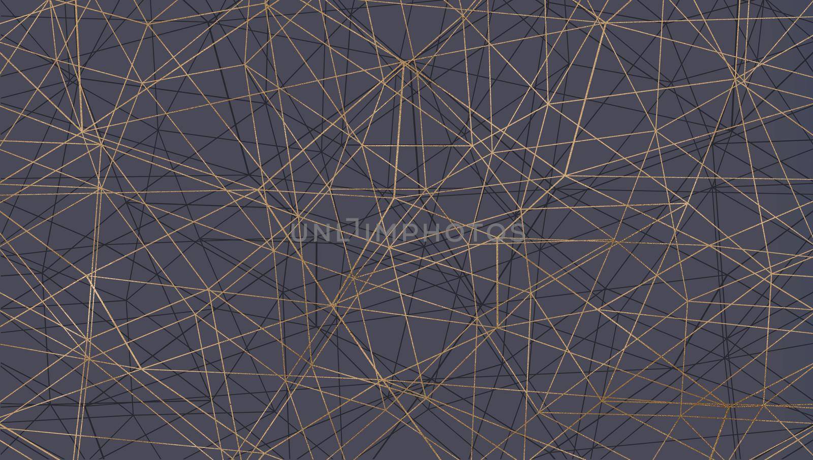 Lines pattern, abstract geometric texture on grey. Modern, contemporary lines design in gold and grey. illustration