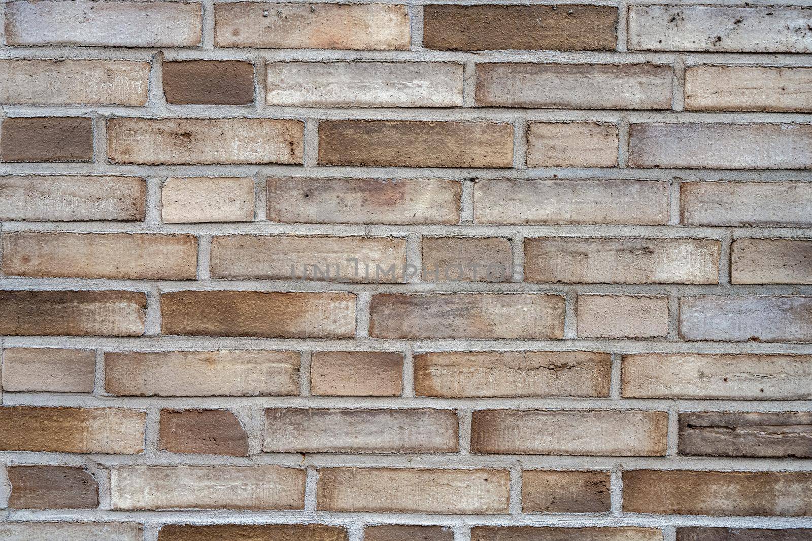 Background from a fine brown brick wall