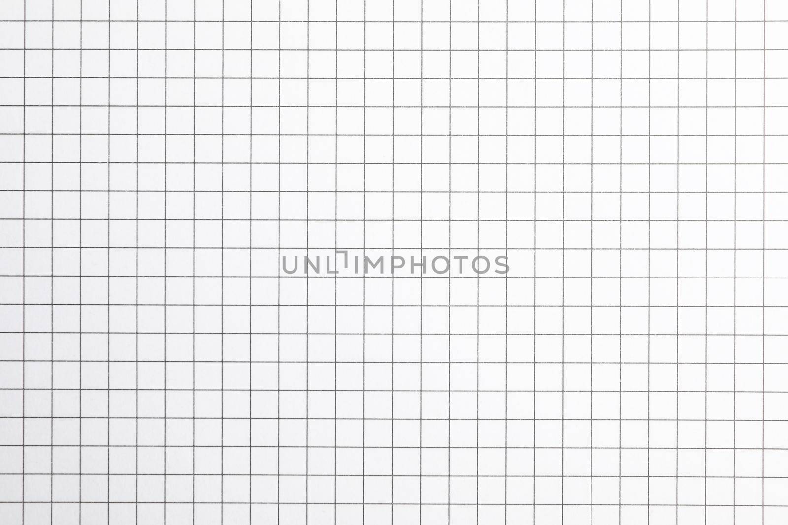 Sheet of notebook with grid texture as background, space for text