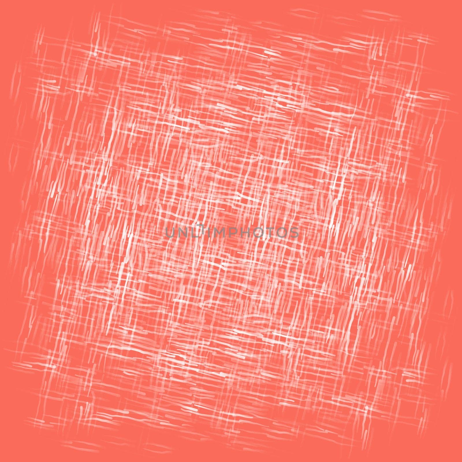 Abstract pattern with lines. Image in trendy living coral color