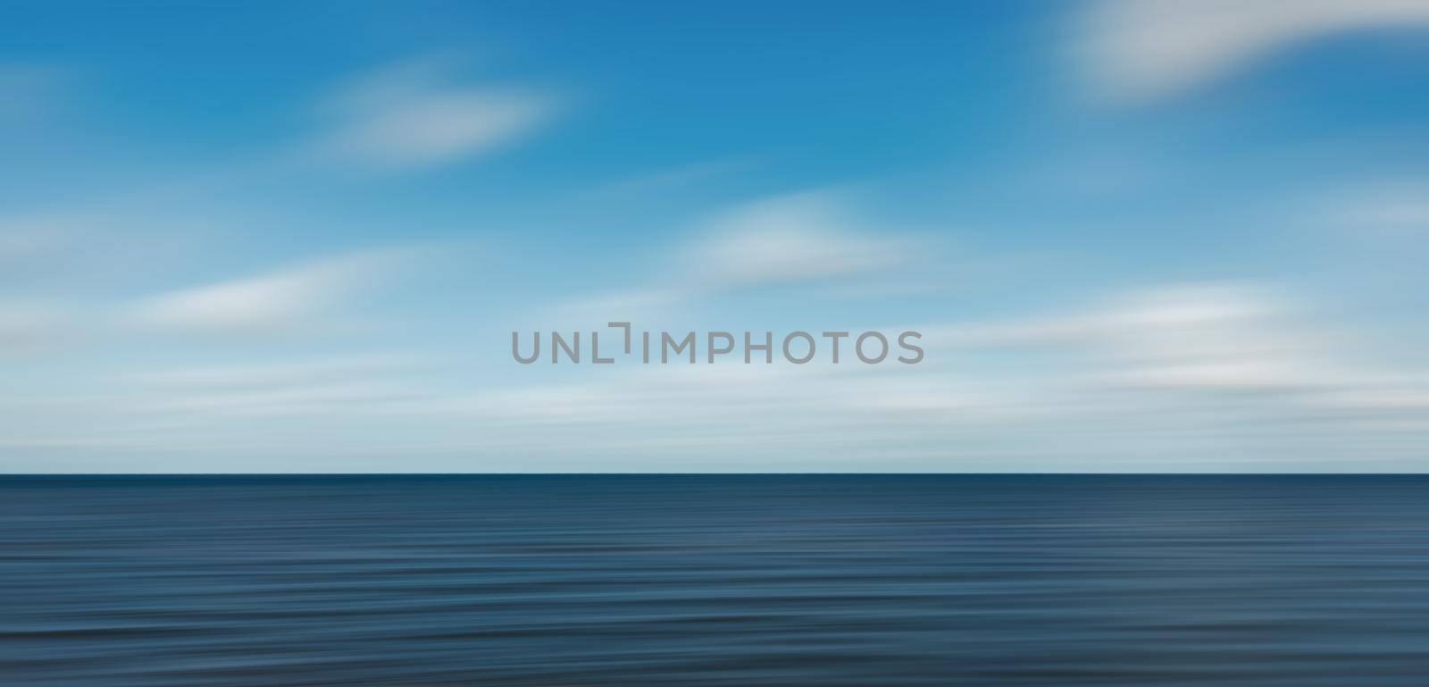 Abstract blurred sea landscape by palinchak