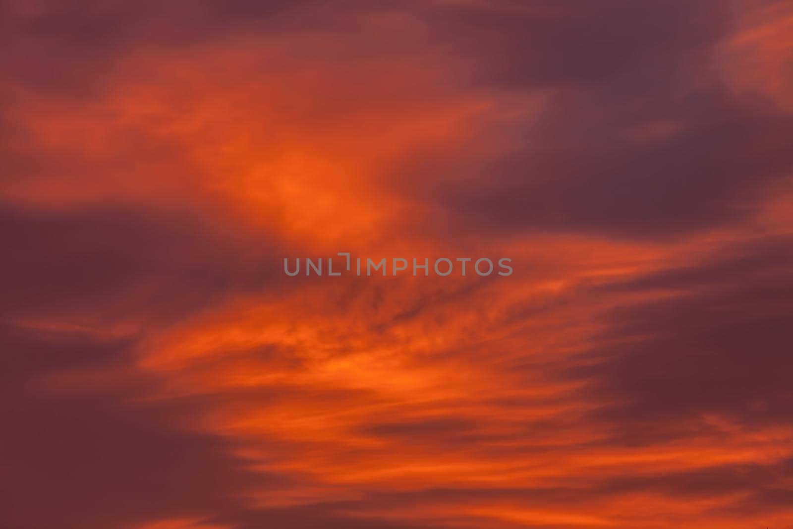 Red clouds background