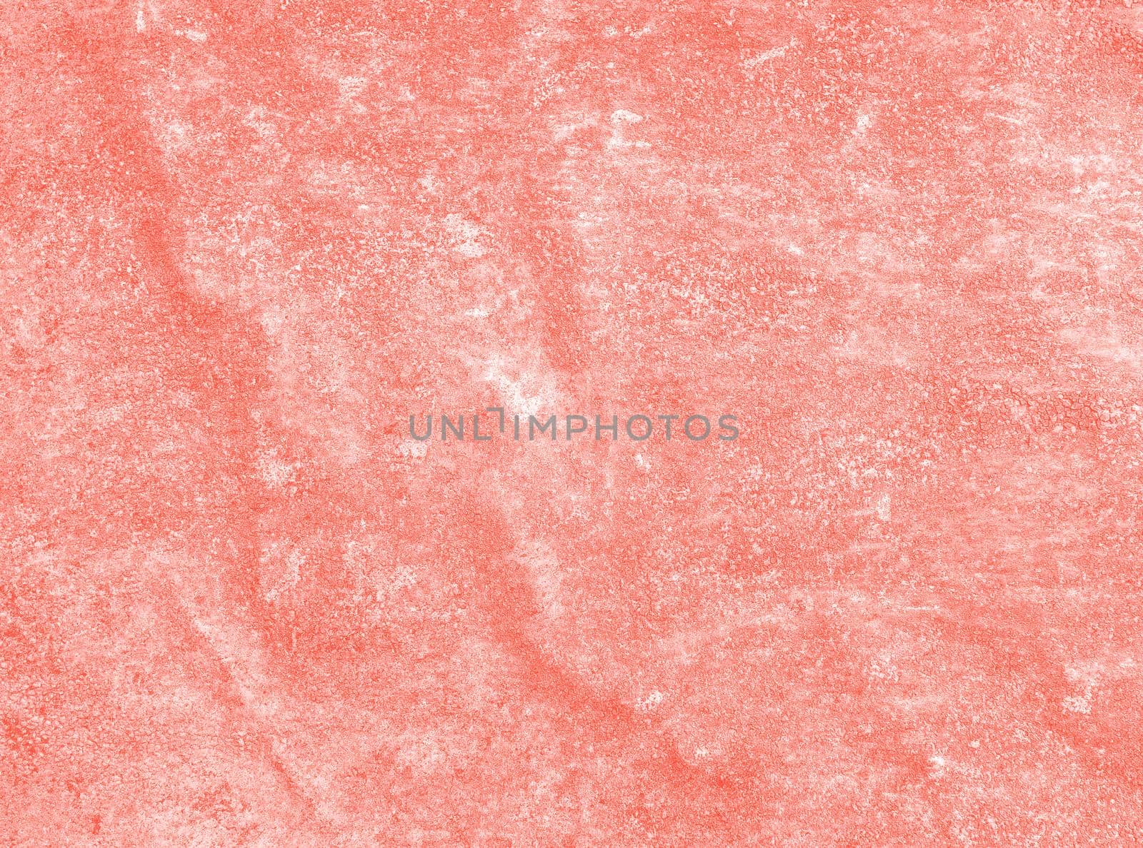 old metal iron rust background and texture. Image in trendy living coral color