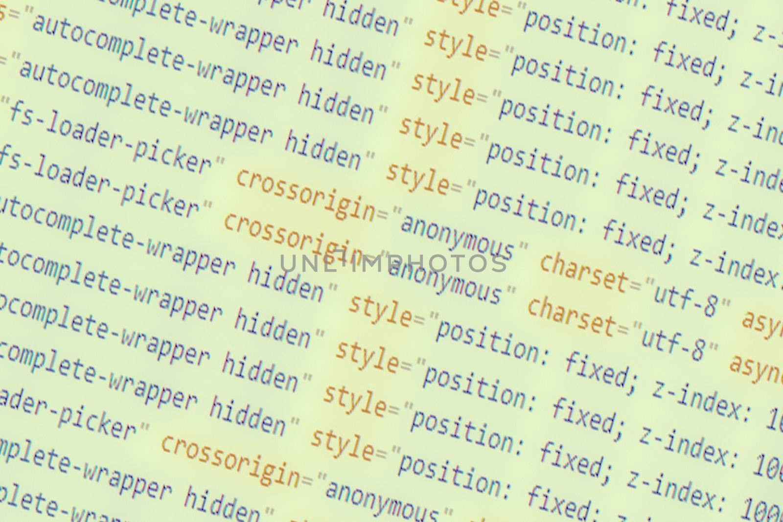 The tilt of the text. Toning in retro style.