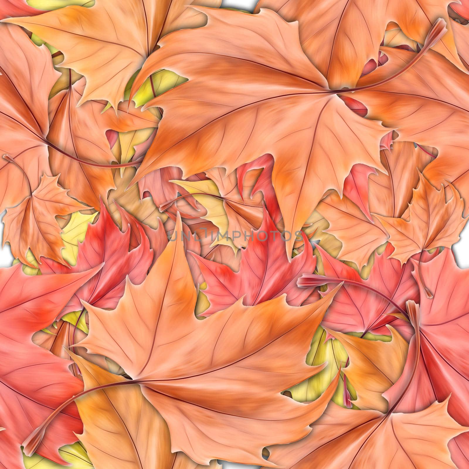 blurred dry autumn leaf by palinchak