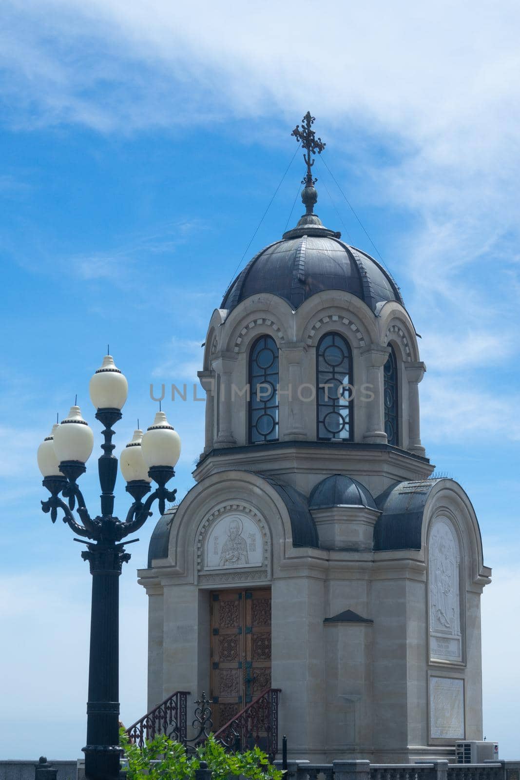 Yalta, Crimea. Chapel on the waterfront of the city.