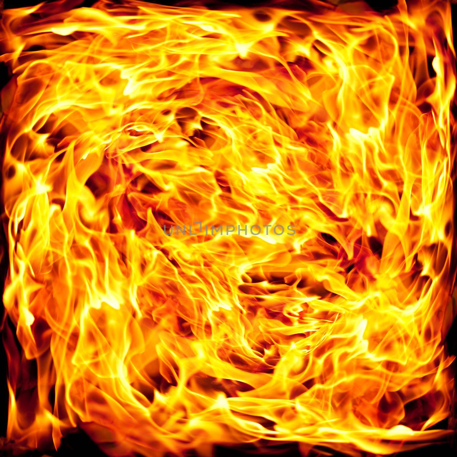 Fire flames  background