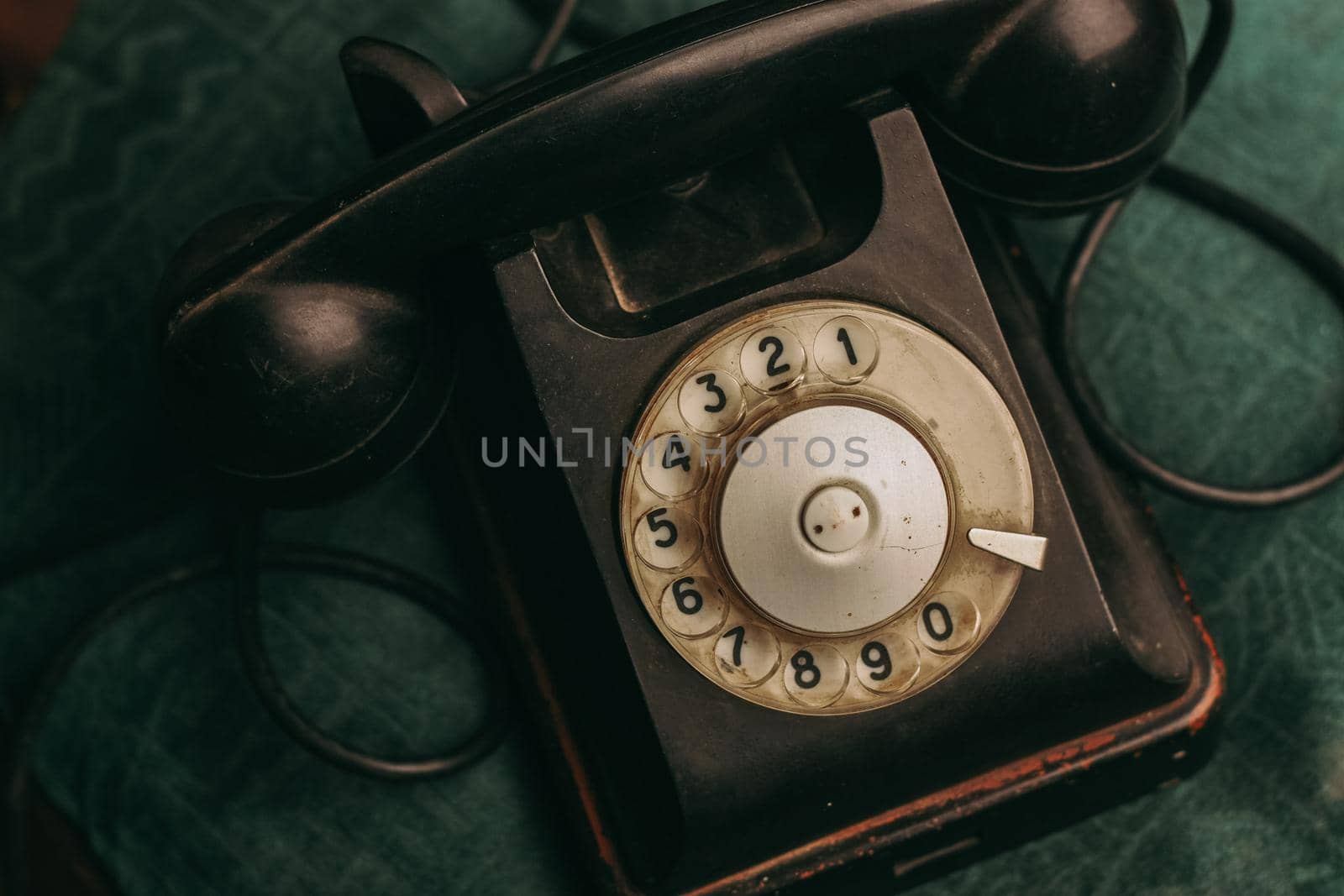 classic telephone communication vintage antique technology antique. High quality photo