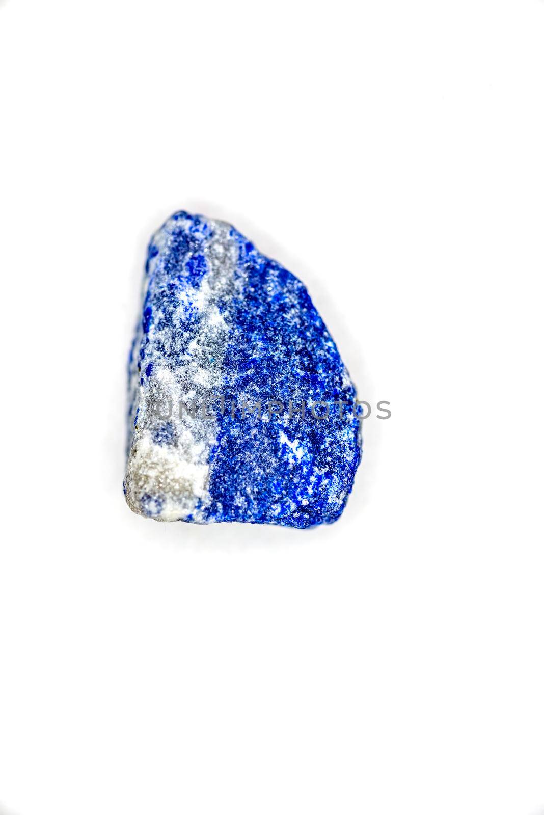 Lapis lazuli stone in a closeup by Jochen