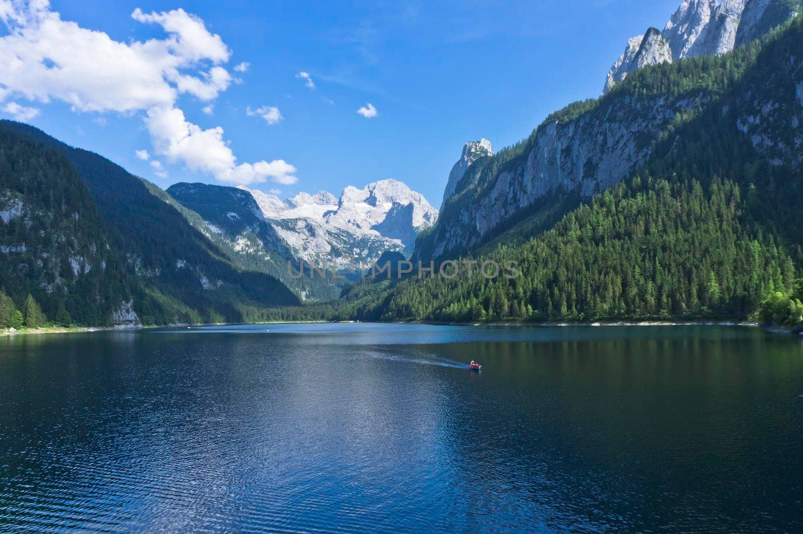 Gosau in Alps, Lake view, Austria, Europe