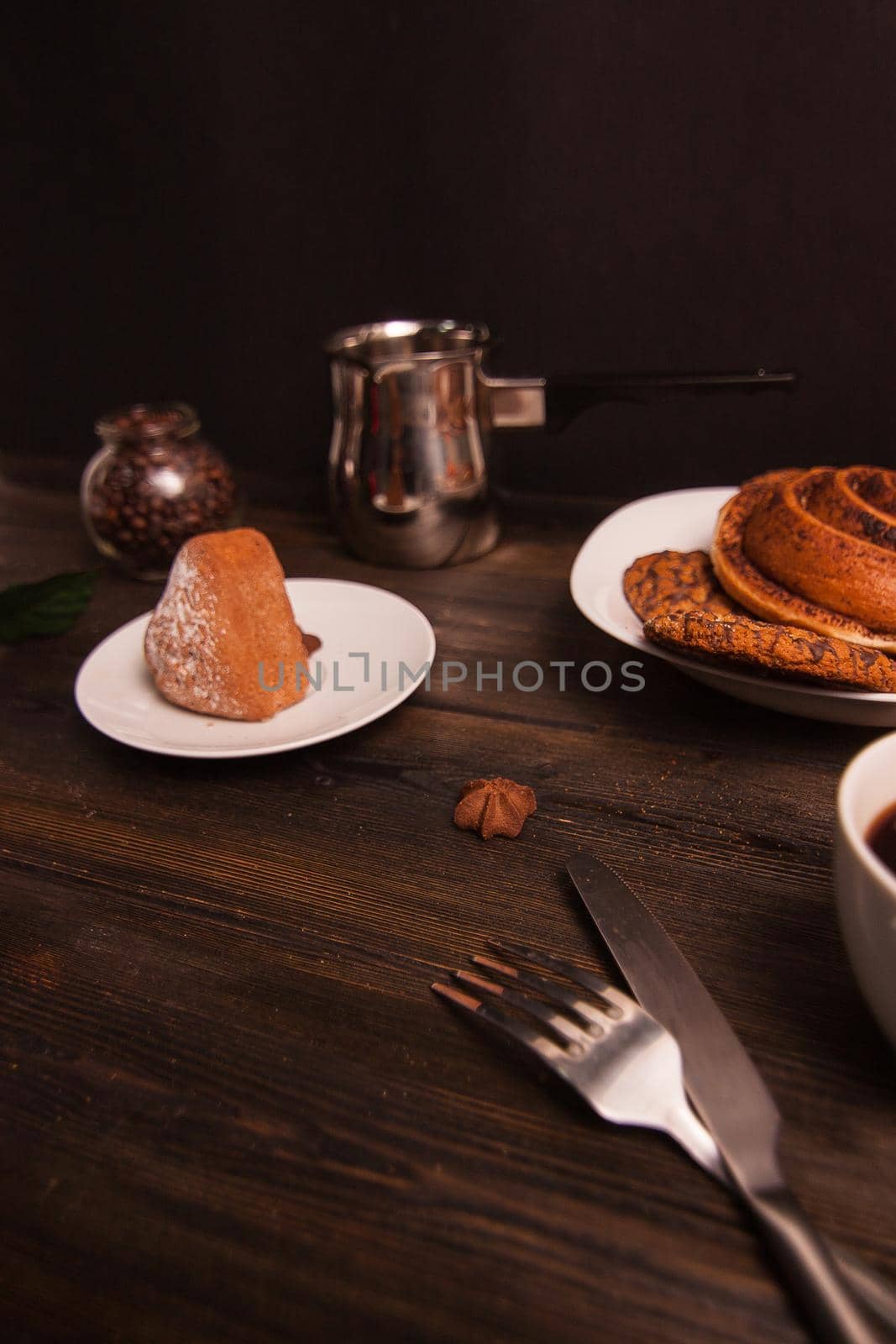 a cup of coffee sweets dessert breakfast meal by SHOTPRIME