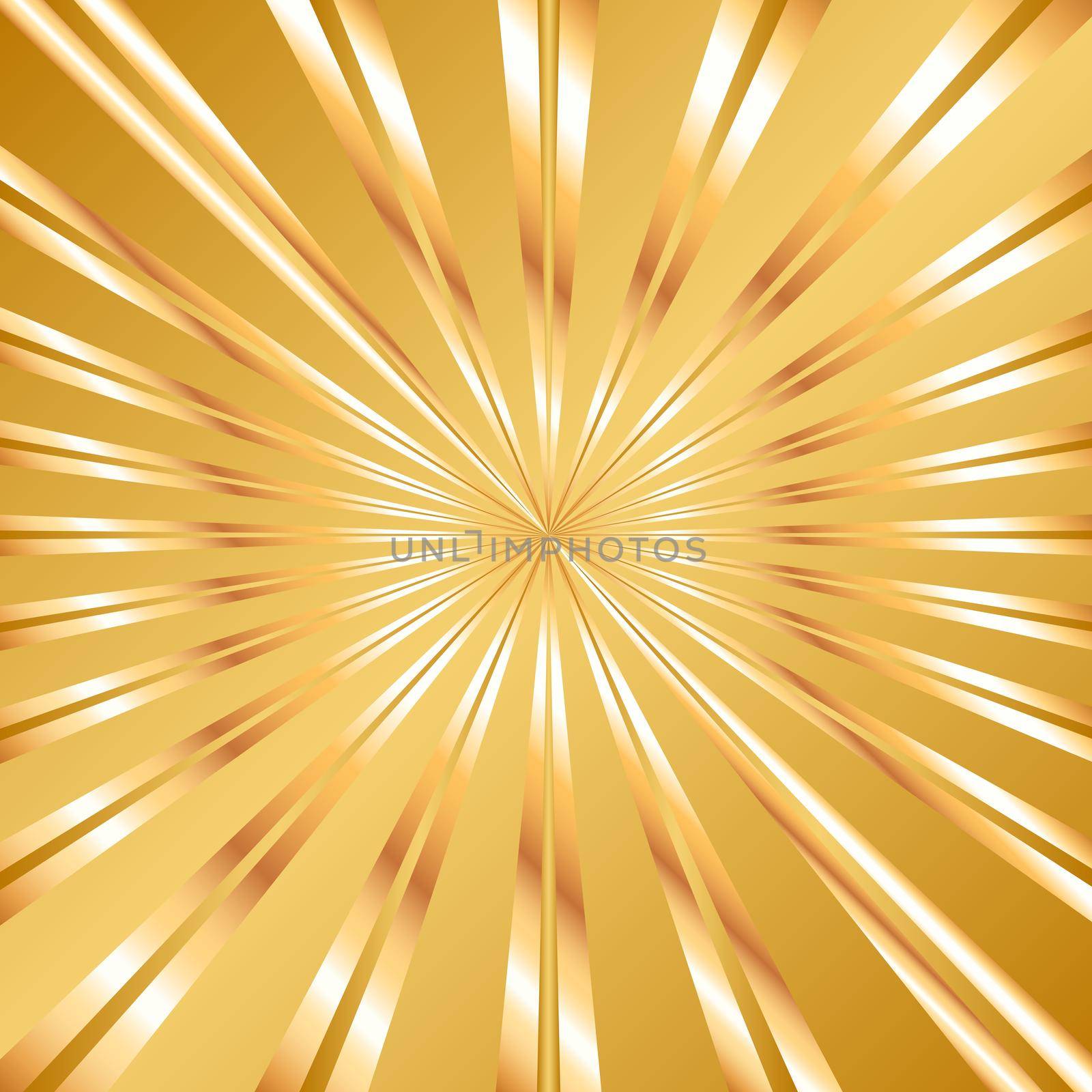 Large square golden ray background