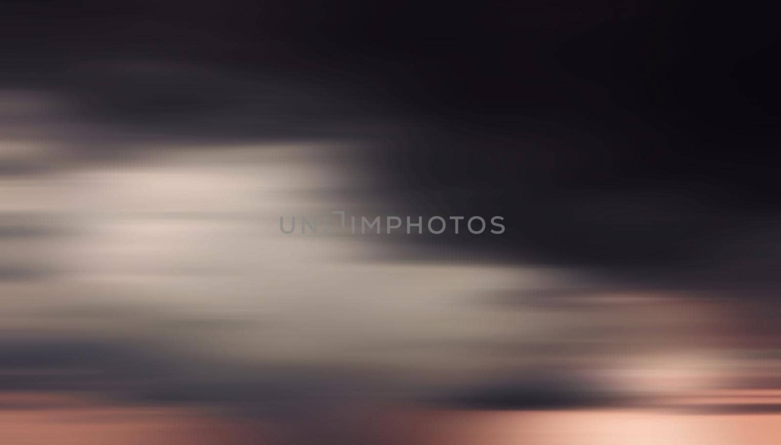 Abstract blurred nature background. Clouds in motion blur. Background for design and templates