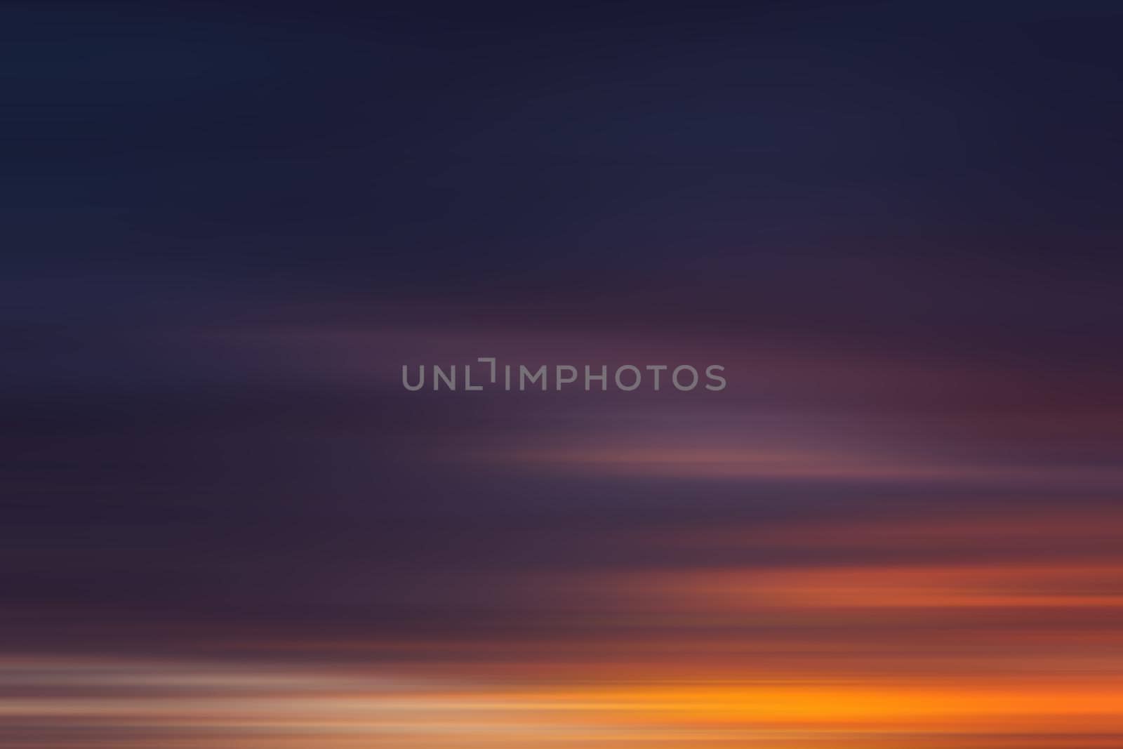 Abstract blurred nature background. Clouds in motion blur. Background for design and templates