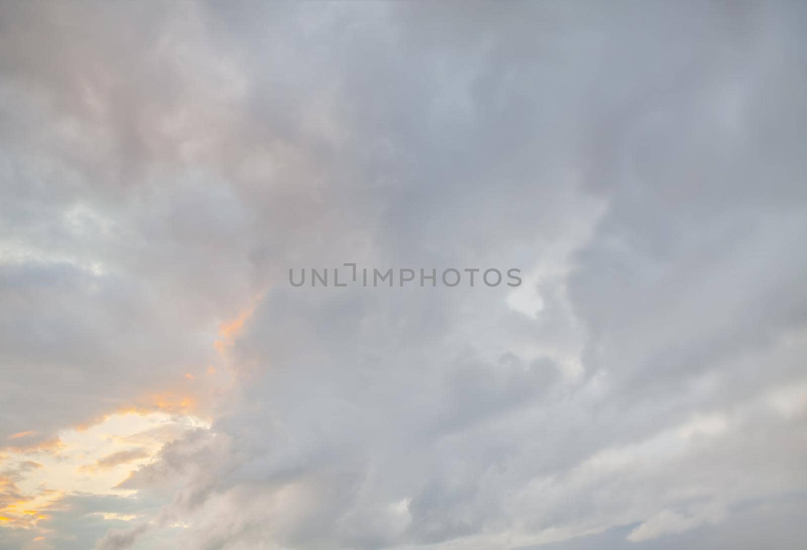 Abstract nature background with clouds in light tonality. 