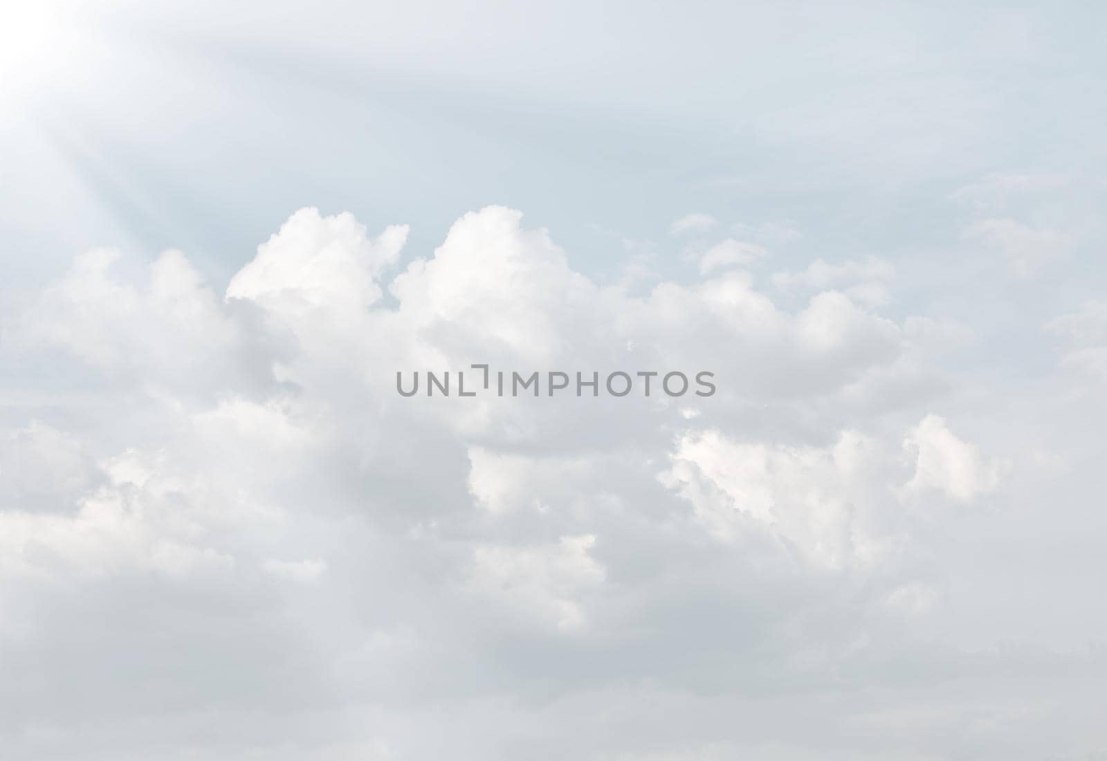 Abstract nature background with clouds in light tonality. 
