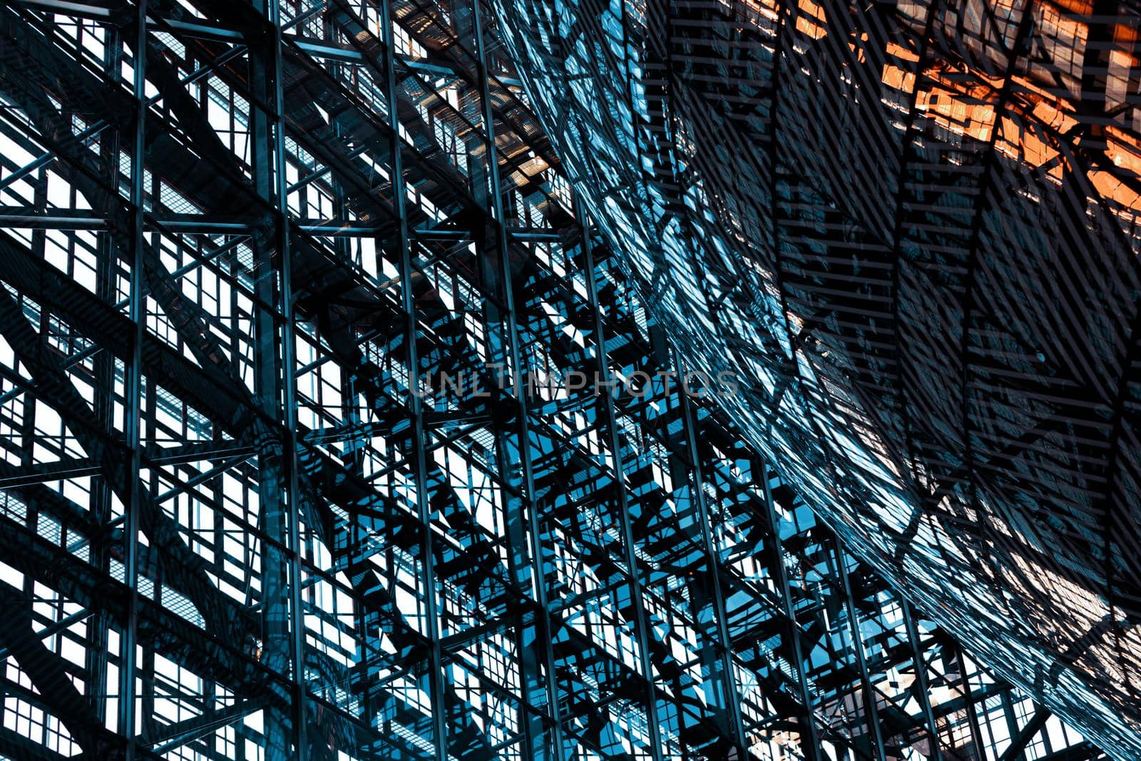 BRUSSELS, BELGIUM - May 14, 2019: Interior view of the EU Council building during the 10th EU-Eastern Partnership council meeting.