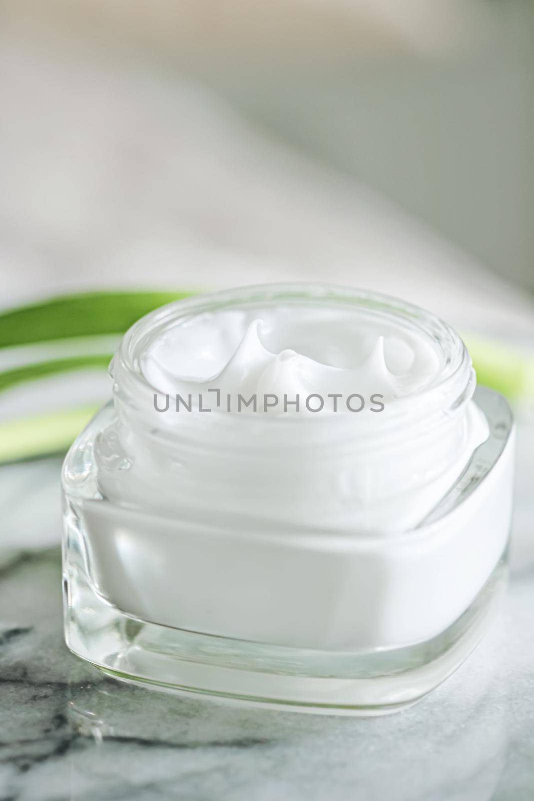 Face cream moisturiser as morning skin care routine, luxury cosmetics and skincare closeup