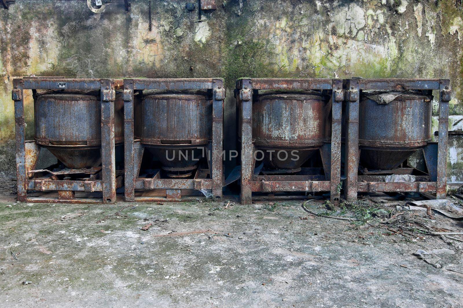 Abandoned iron mine in the Ore Mountains by Mibuch