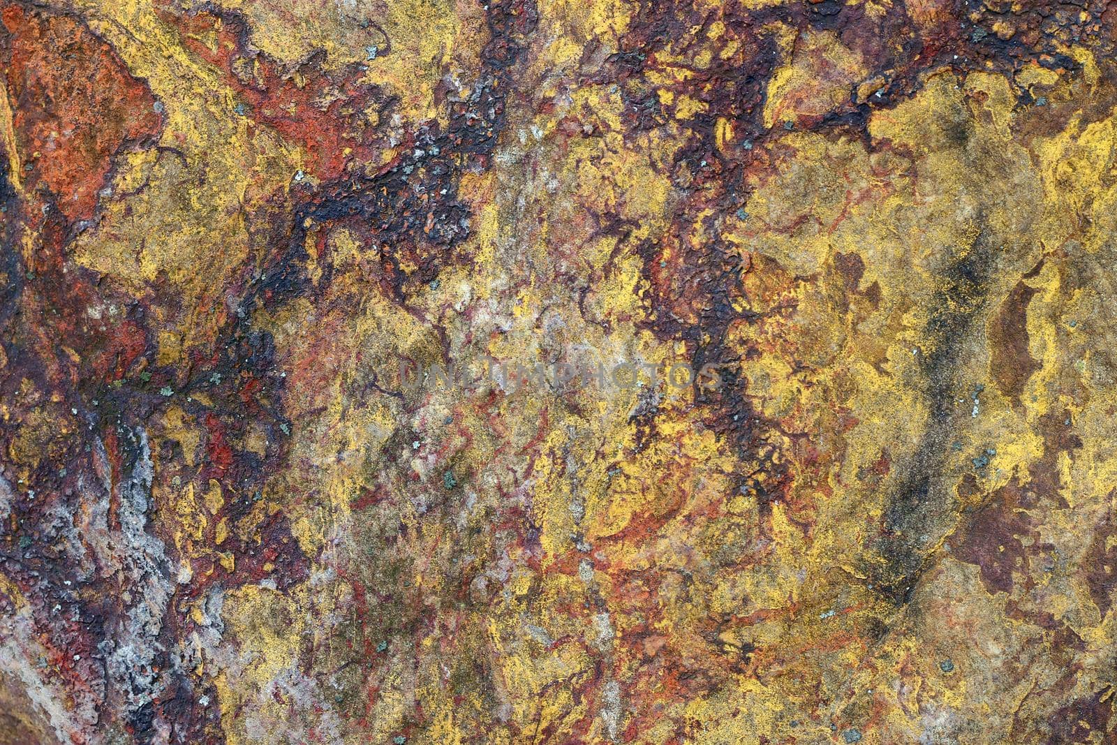 Detail of the surface of the quartz rock - quartzite