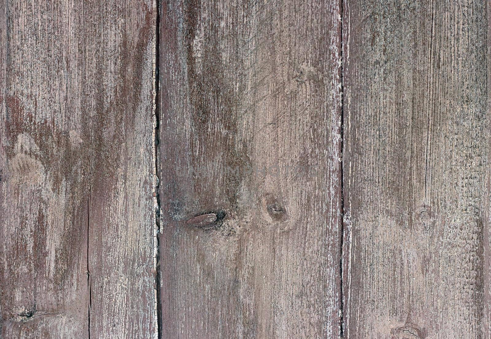 Old shabby wooden planks by Mibuch