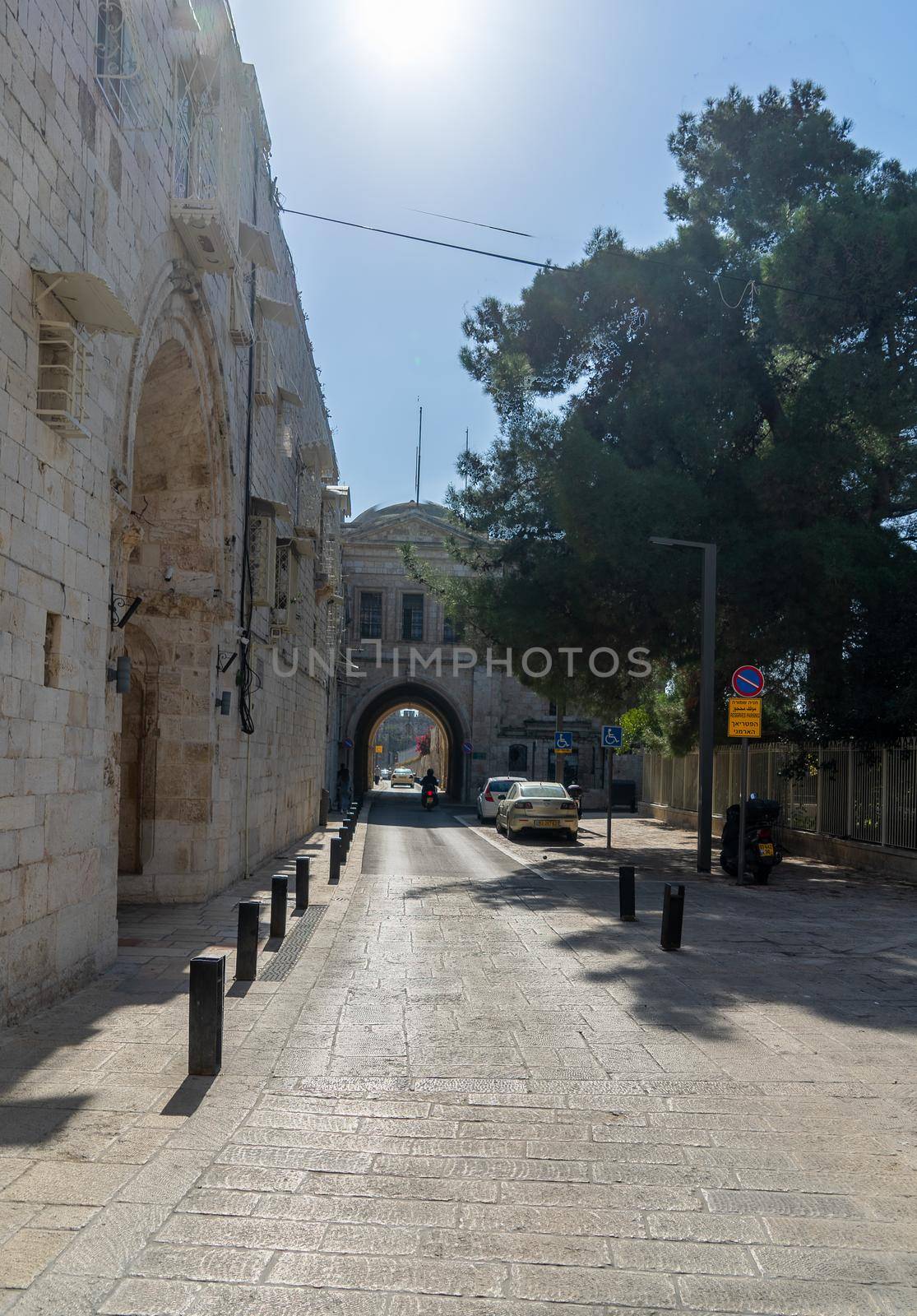 Armenian quarter street in Jerisalem Old city by javax