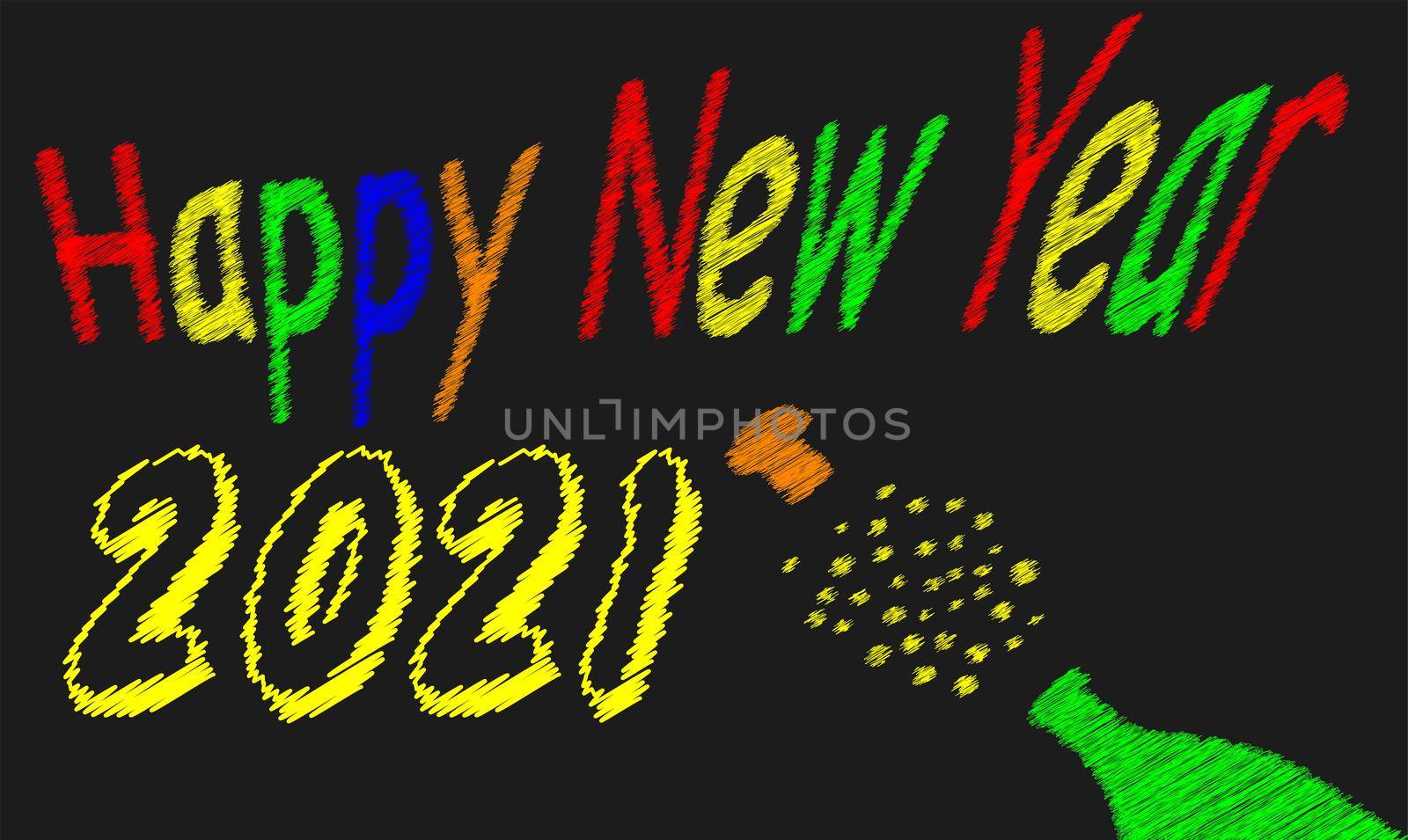 Happy New Year 2021 by Bigalbaloo
