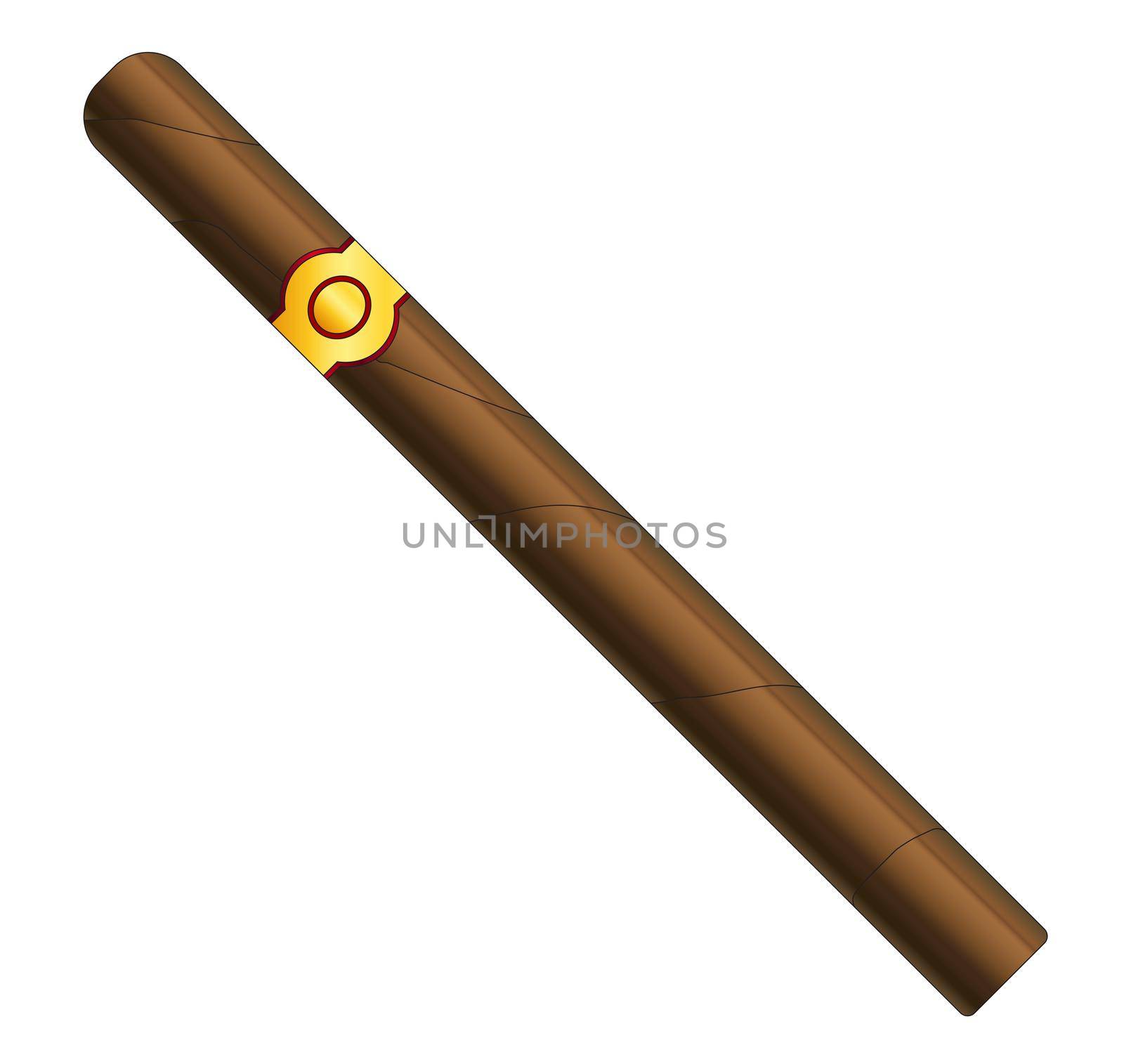 Large Cuban Style Cigar by Bigalbaloo