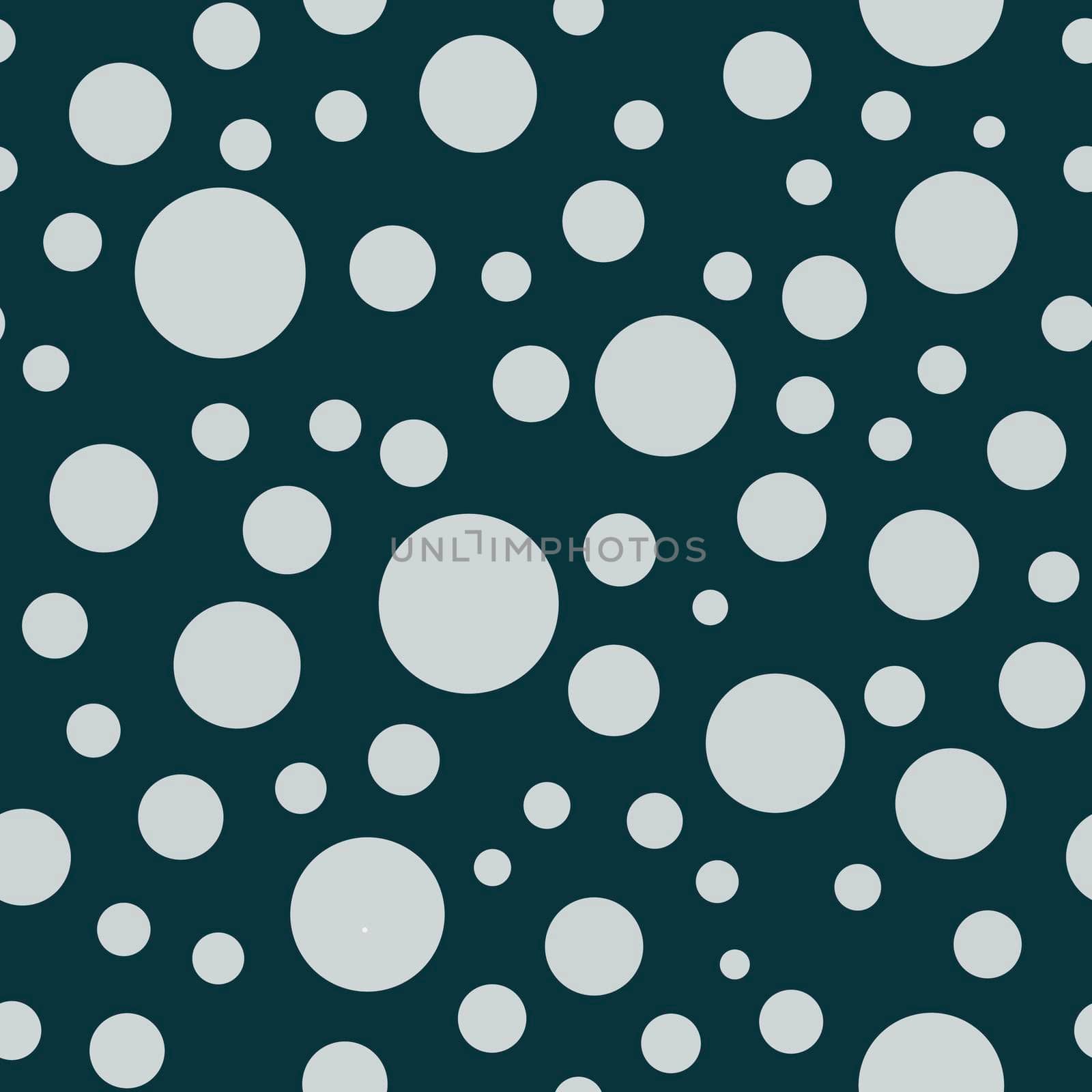 Abstract seamless pattern with monochrome balls.Illustration of dots pattern for background abstract.Polka dots ornament.Good for invitation,poster,card,flyer,banner,textile,fabric,gift wrapping paper by Angelsmoon
