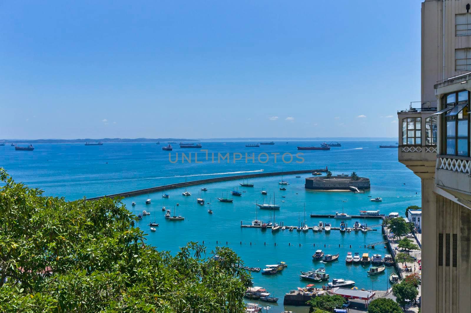 Salvador de Bahia, Old port view, Brazil, South America