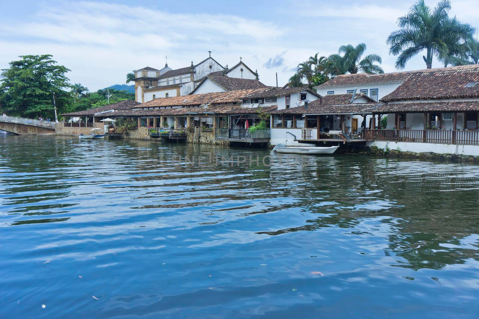 Paraty, Old city canal view, Brazil, South America