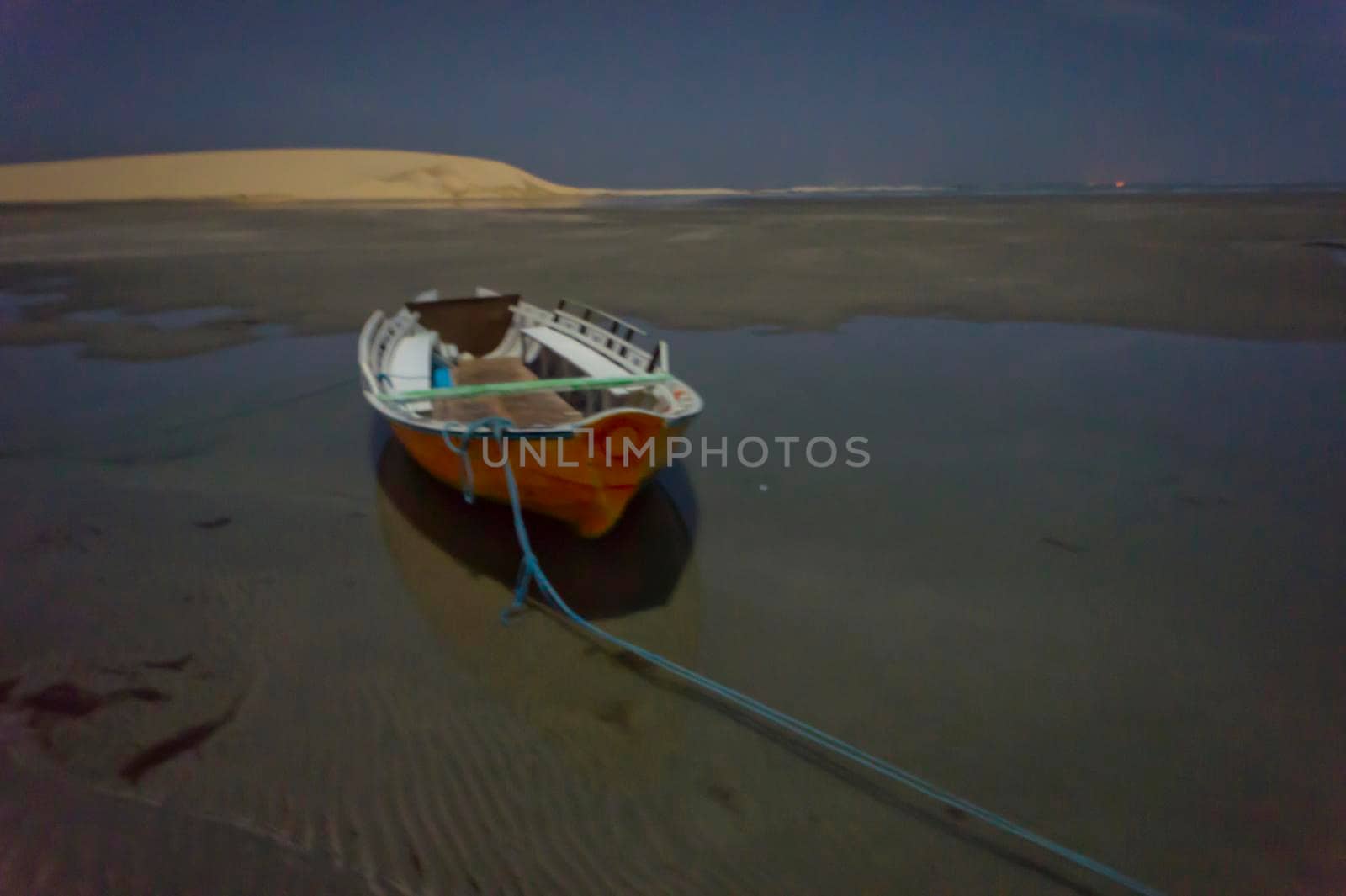 Jericoacoara, Tropical beach night view, Brazil, South America by giannakisphoto