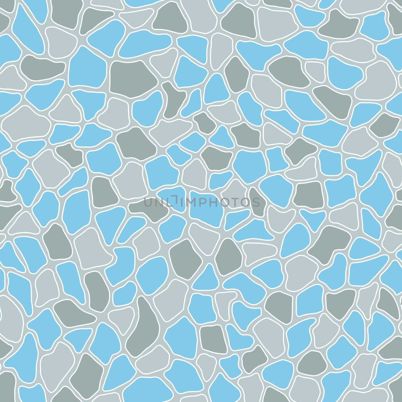 Terrazzo modern trendy colorful seamless pattern.Abstract creative backdrop with chaotic small pieces irregular shapes. Ideal for wrapping paper,textile,print,wallpaper,terrazzo flooring.Pastel colors by Angelsmoon