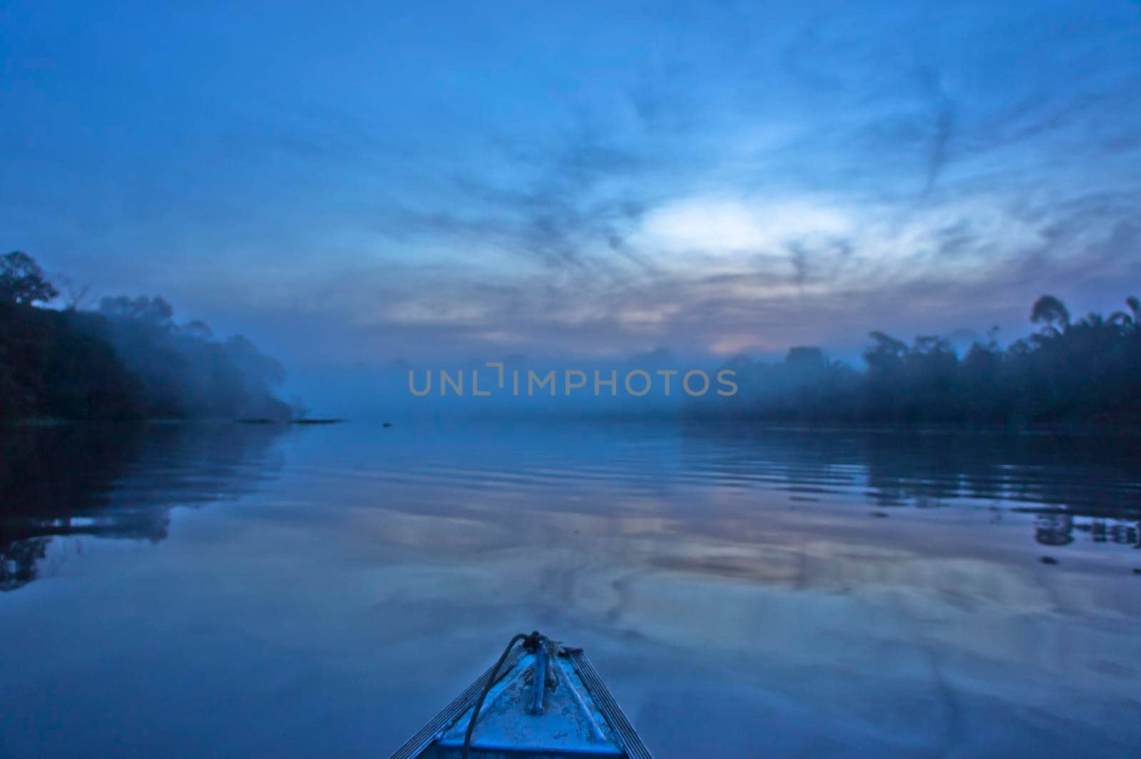 Amazon river, Sunrise view, Brazil, South America by giannakisphoto